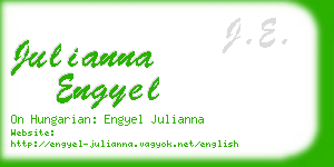 julianna engyel business card